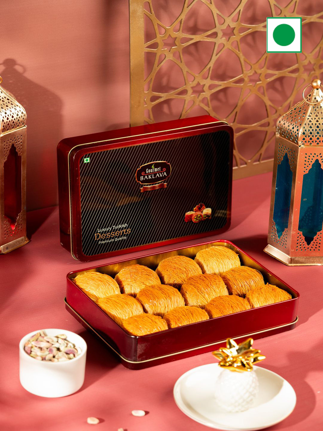 

GourmetBAKLAVA Younani Bites Baklava, Black