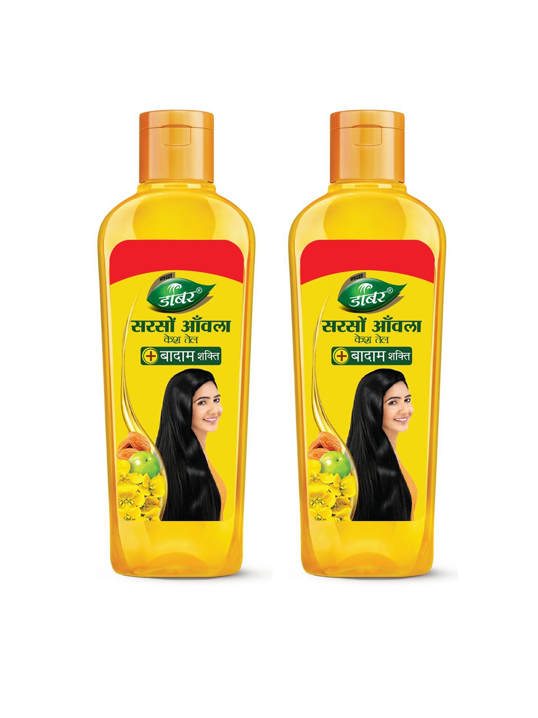 

Dabur Set of 2 Sarson Amla Hair Oil To Strengthen Hair & Reduce Hair Fall - 500ml each, Yellow