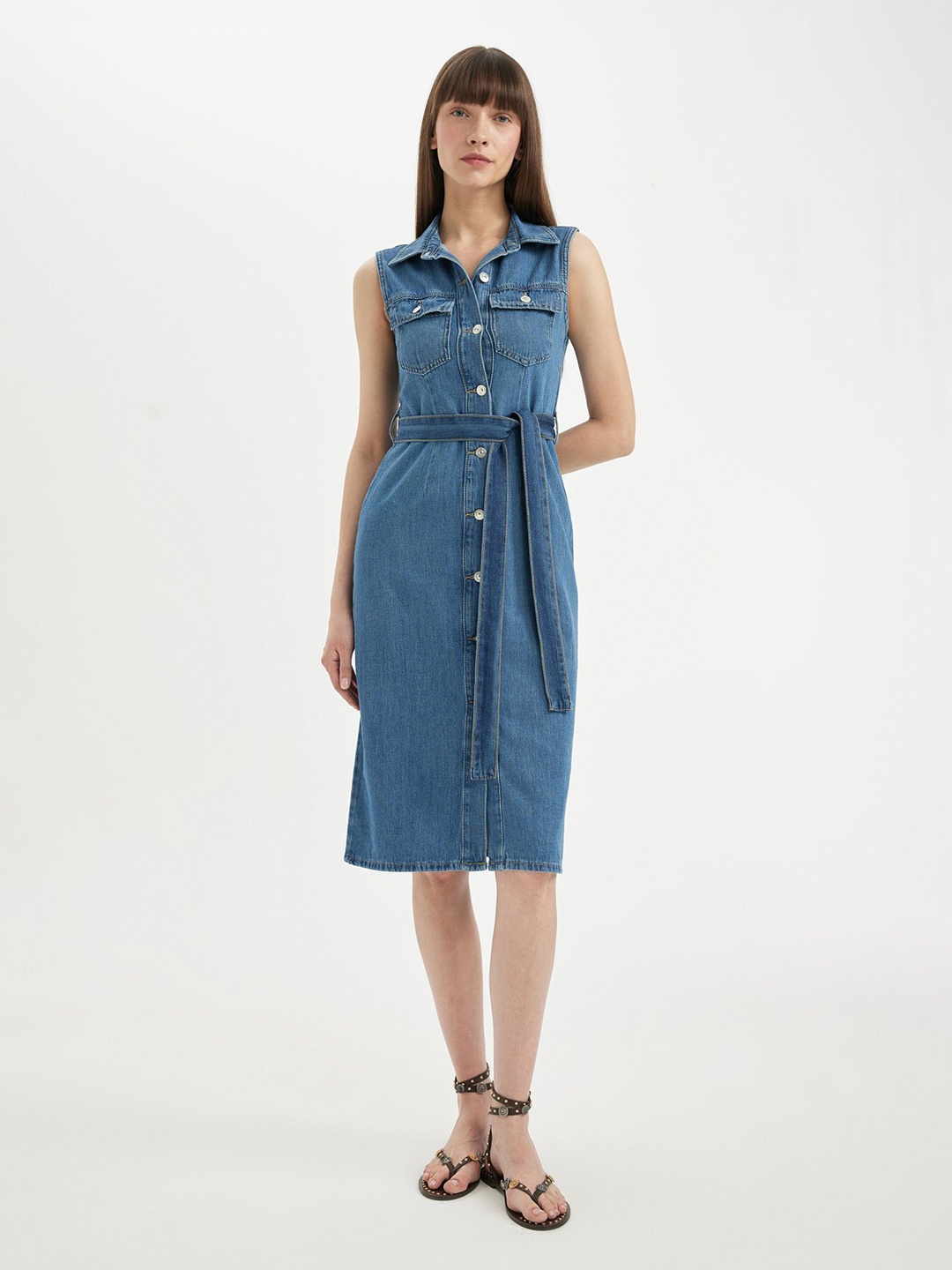 

DeFacto Shirt Dress, Na