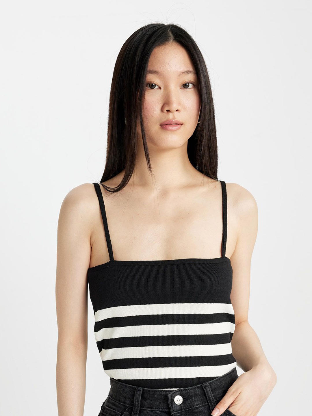 

DeFacto Striped Top, Na