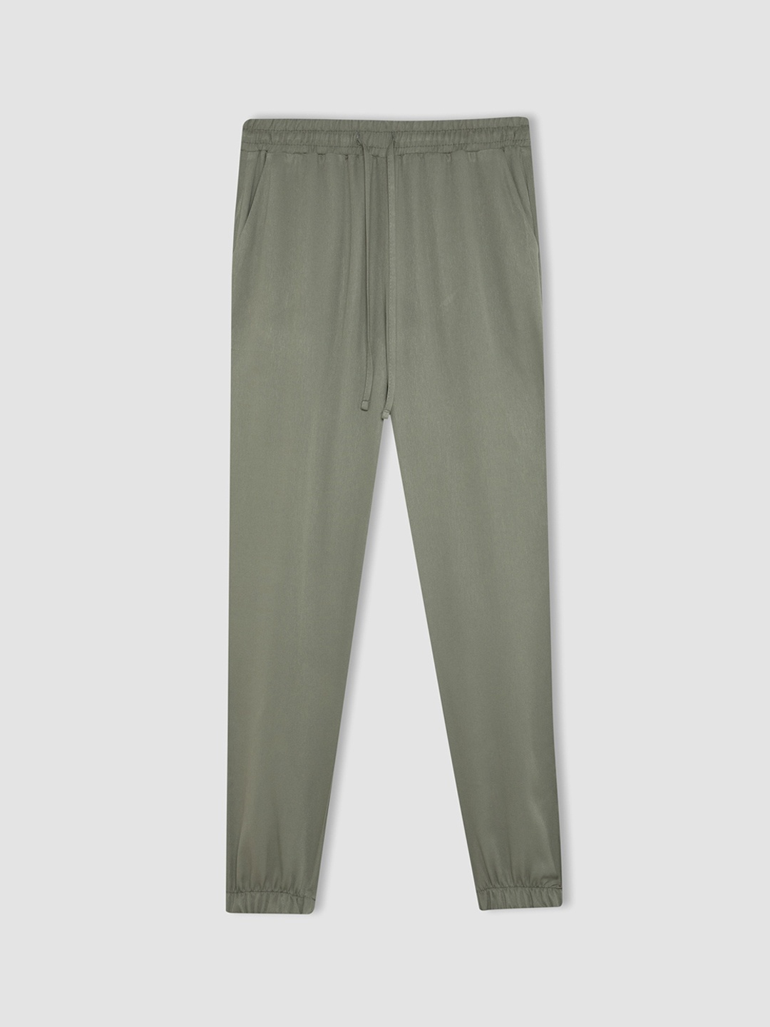 

DeFacto Women Mid-Rise Trousers, Green