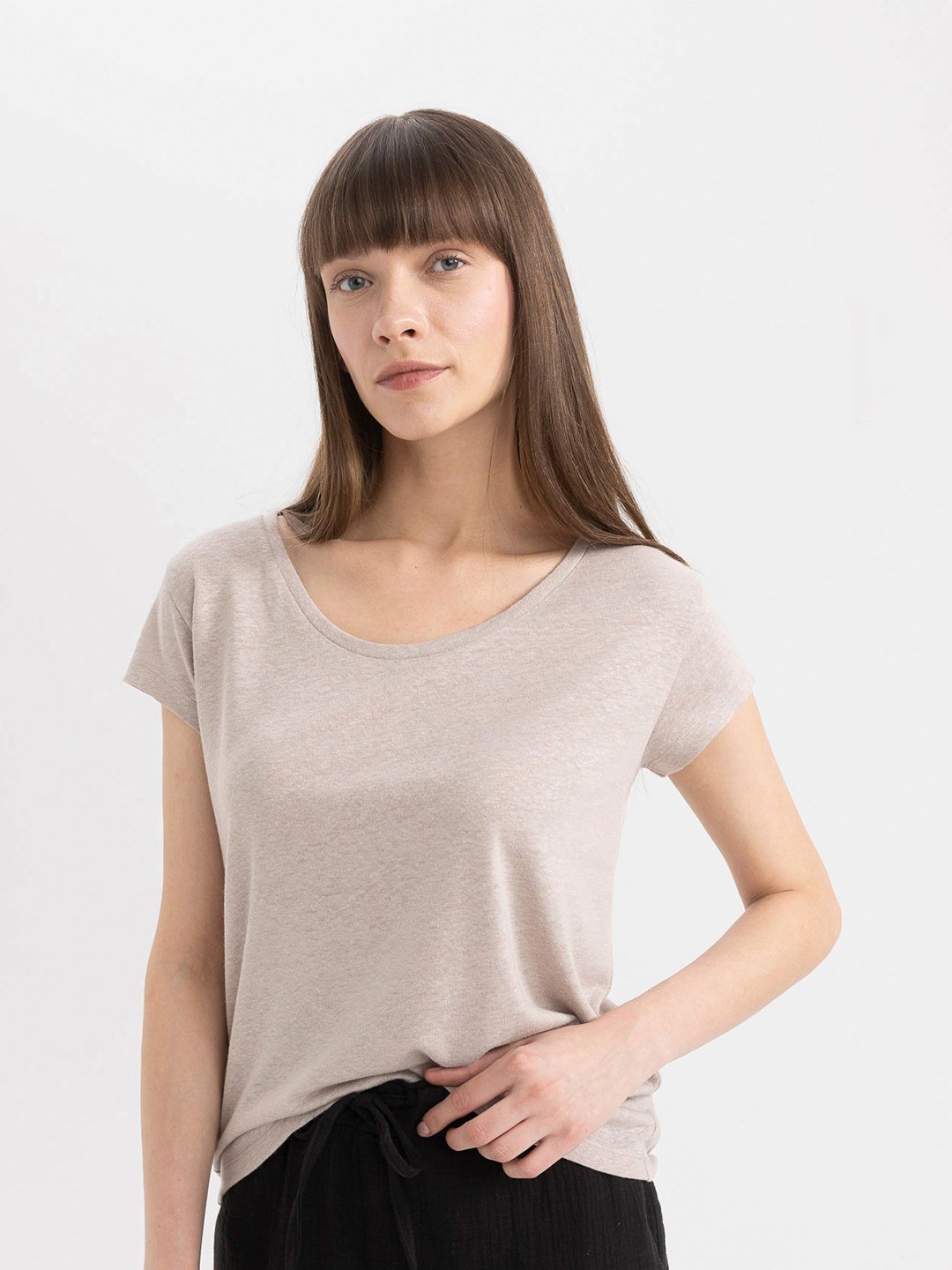 

DeFacto Women Pockets T-shirt, Na