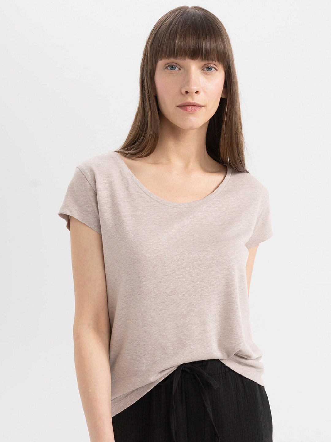 

DeFacto Women Pockets T-shirt, Na
