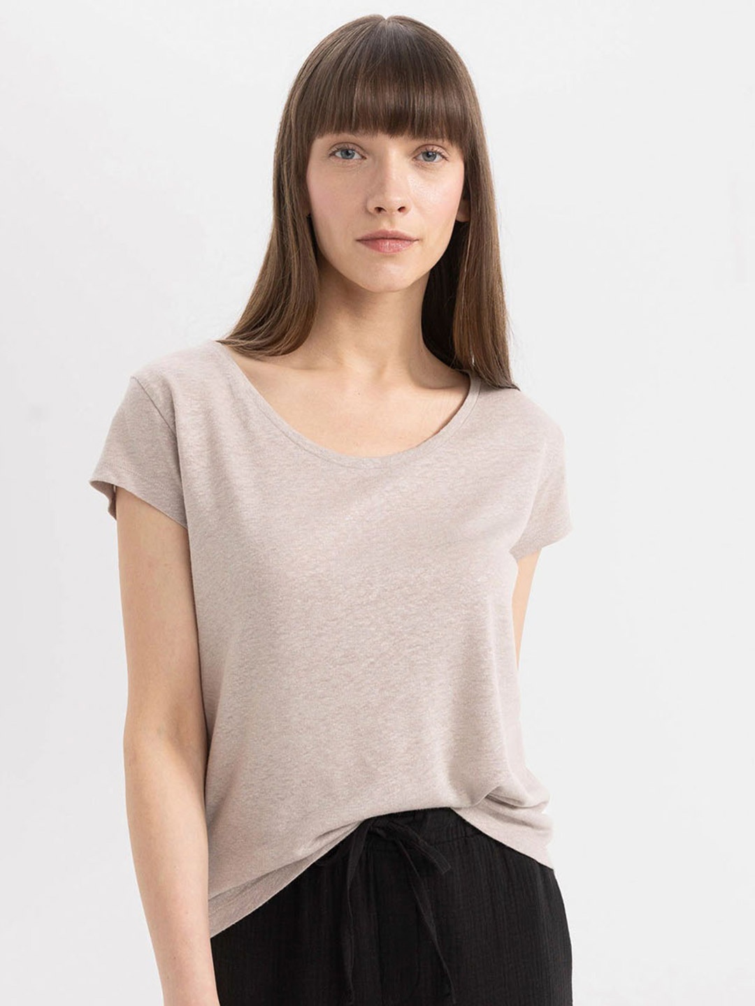 

DeFacto Women Pockets T-shirt, Na