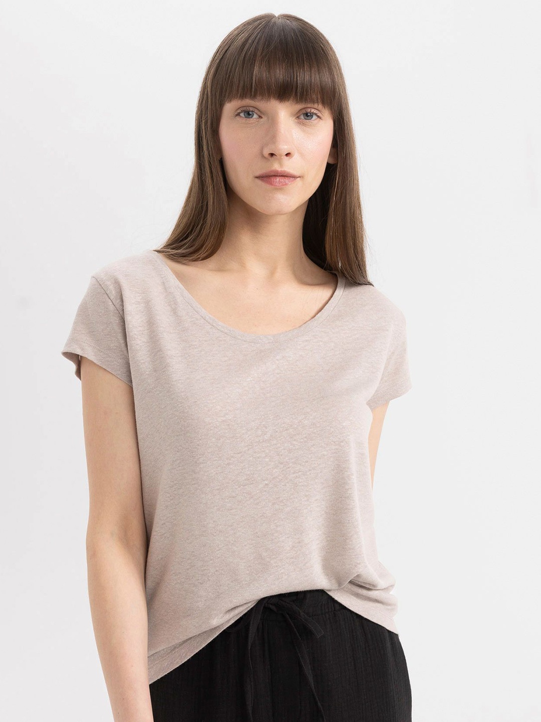

DeFacto Women Pockets T-shirt, Na