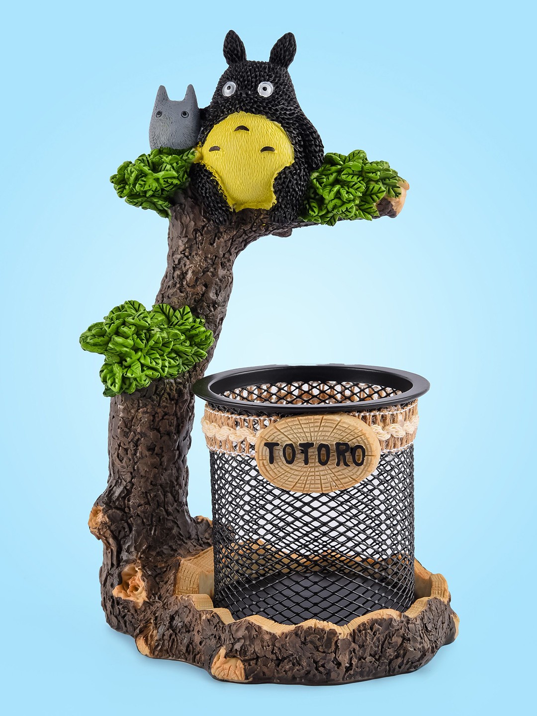 

COMICSENSE Anime Forest Spirit Pen Holder, Black