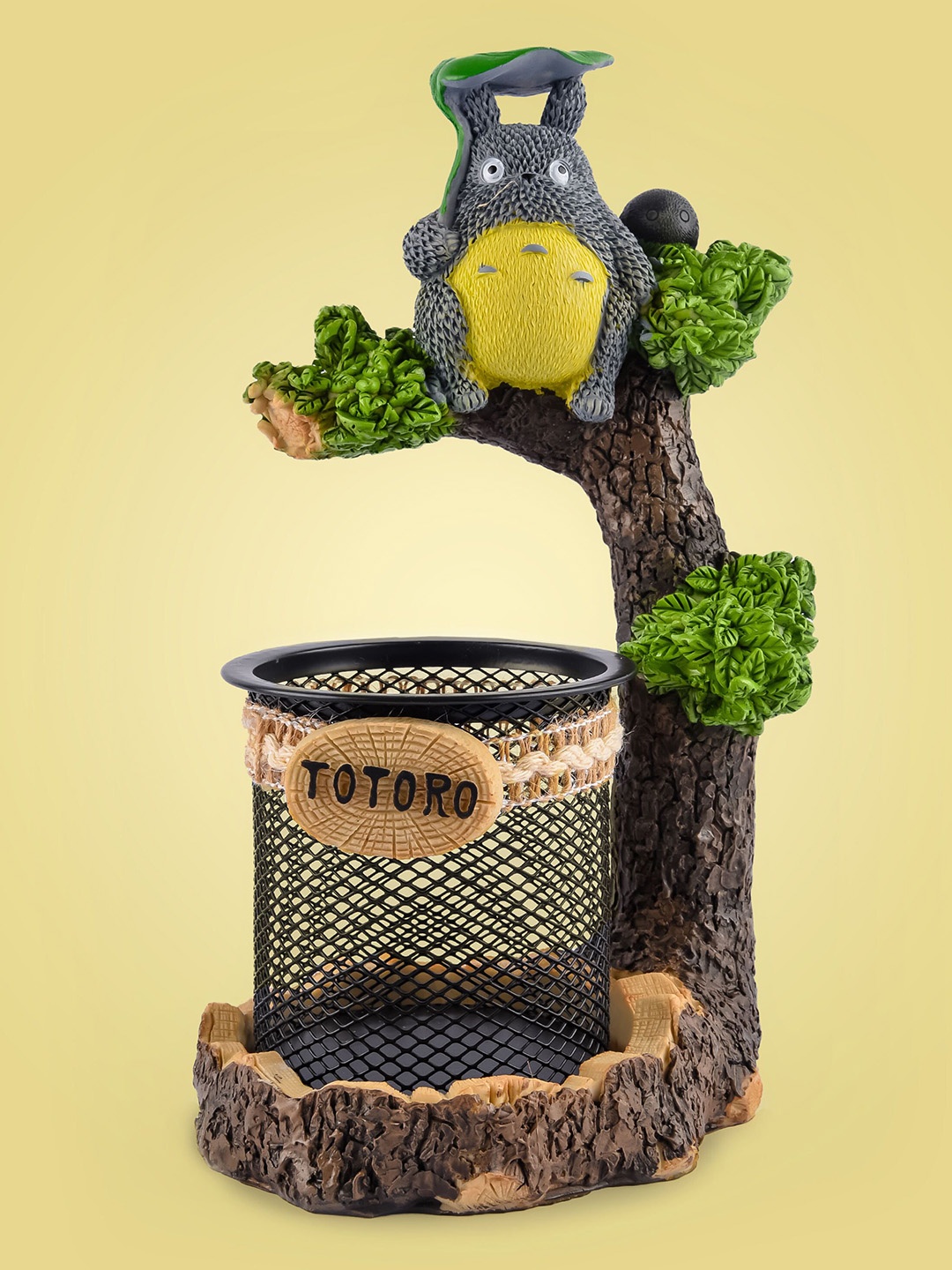 

COMICSENSE Anime Forest Spirit Pen Holder, Grey