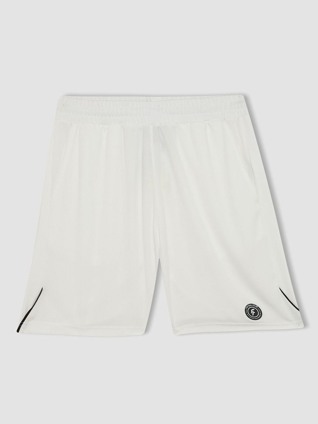 

DeFacto Men Mid-Rise Shorts, White