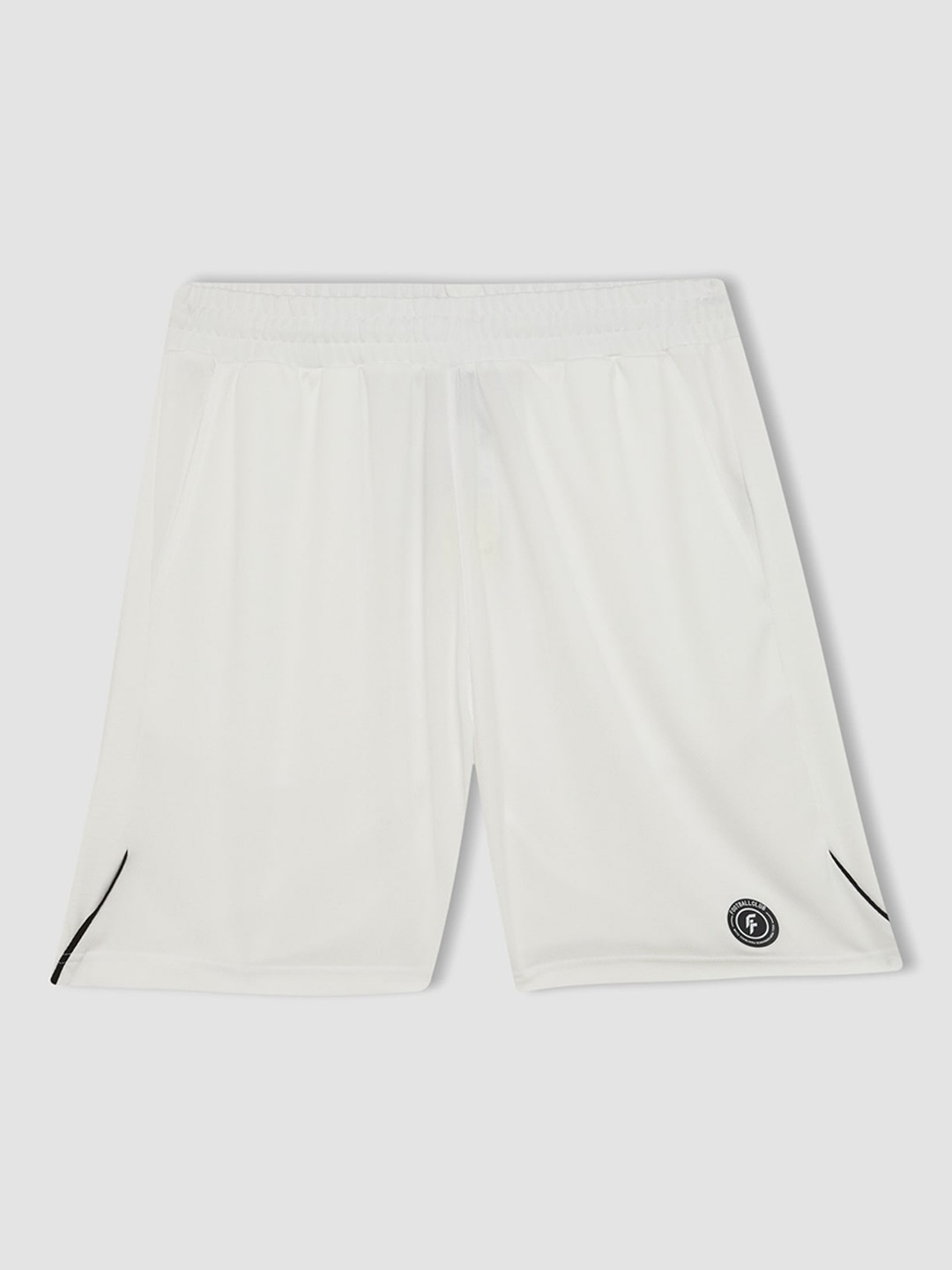 

DeFacto Men Mid-Rise Shorts, White