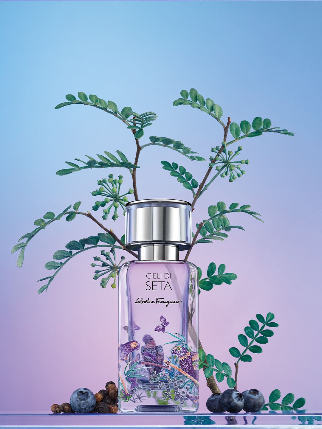 

Salvatore Ferragamo Cieli Di Seta Long Lasting Eau De Parfum - 50ml, Transparent