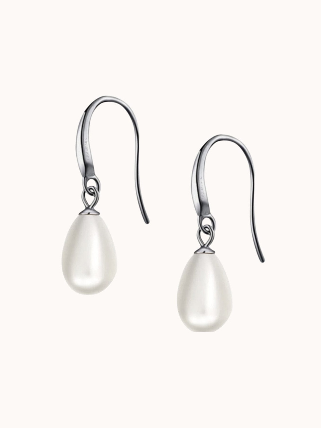 

HighSpark 925 Sterling Silver Teardrop Shaped Drop Earrings
