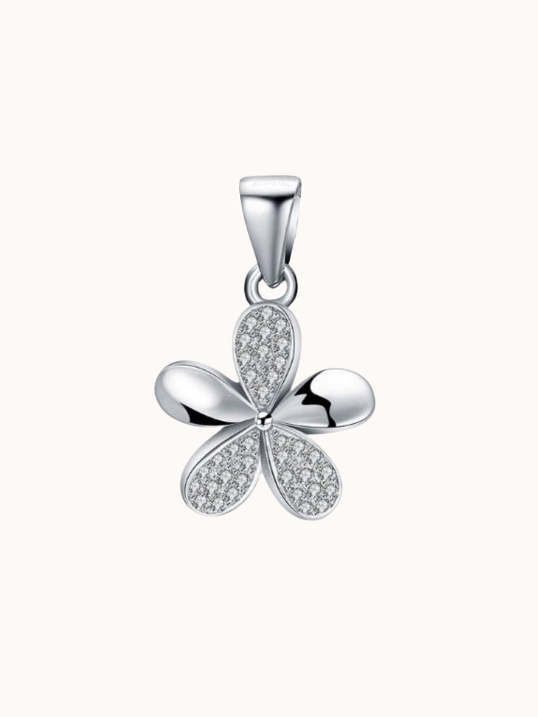 

HighSpark 925 Sterling Silver Floral Pendants
