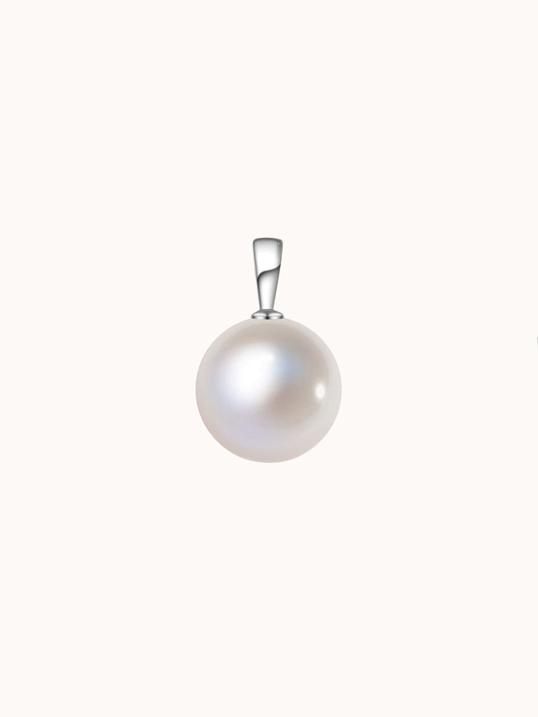 

HighSpark 925 Sterling Silver Pearl Beaded Circular Pendant