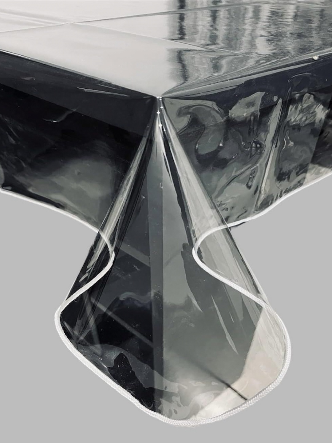 

Homerz Transparent Plastic 2-Seater Table Cover