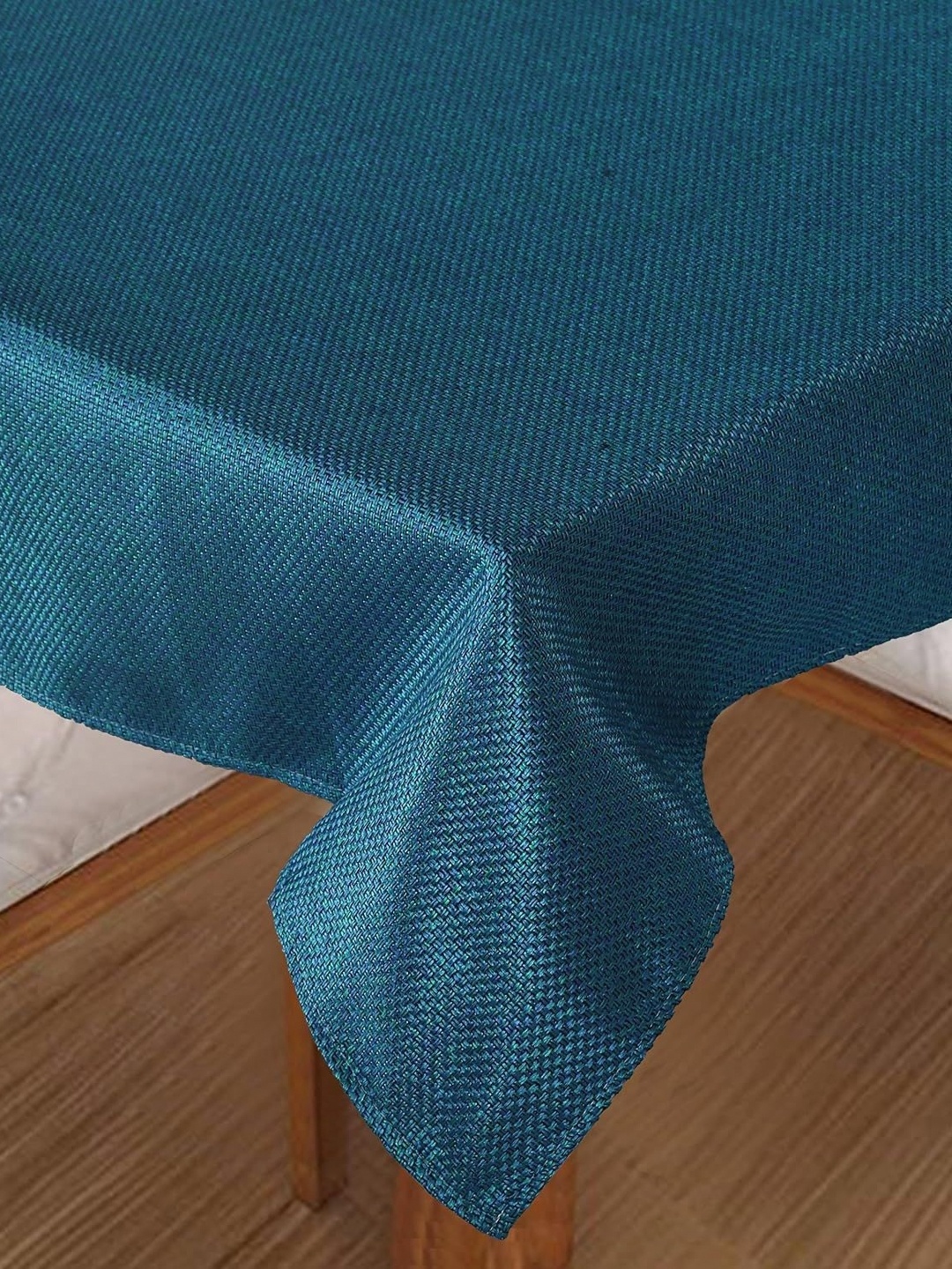

Homerz Blue Plastic 6-Seater Table Cover