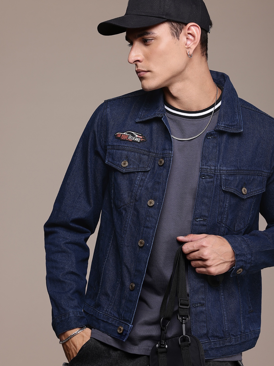 

The Roadster Life Co. Pure Cotton Denim Jacket, Blue