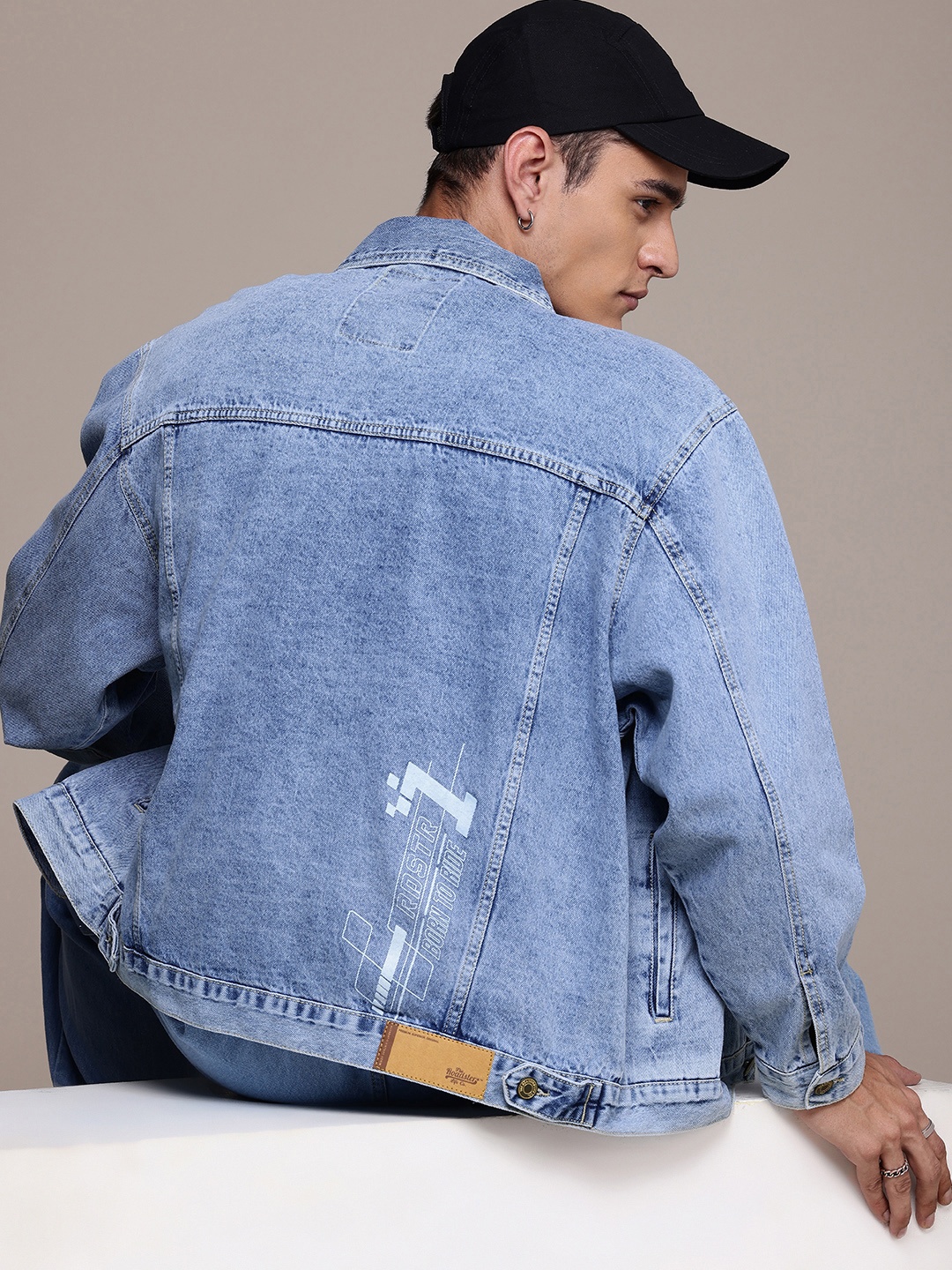 

The Roadster Life Co. Pure Cotton Denim Jacket, Blue