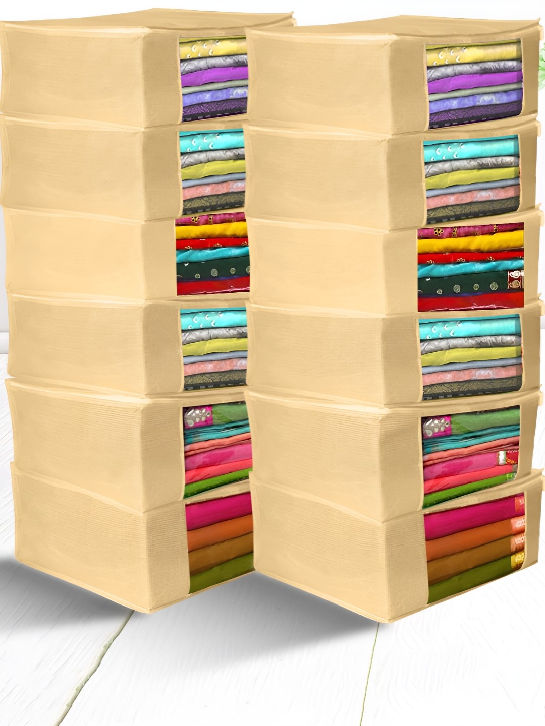 

Rusabl Yellow 12 Pieces Reusable Multi-Utility Organisers