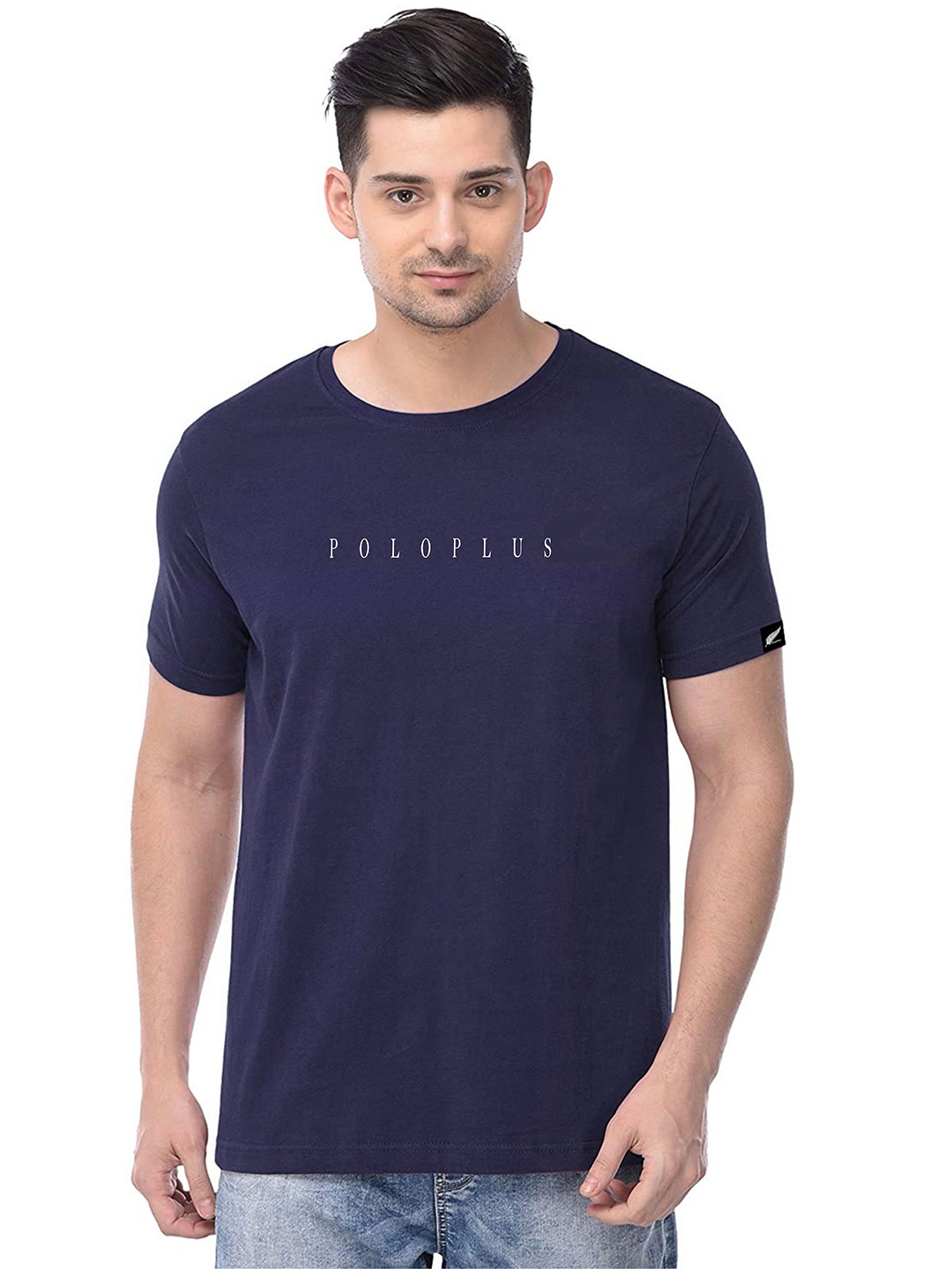 

Polo Plus Bio Finish Round Neck T-shirt, Navy blue
