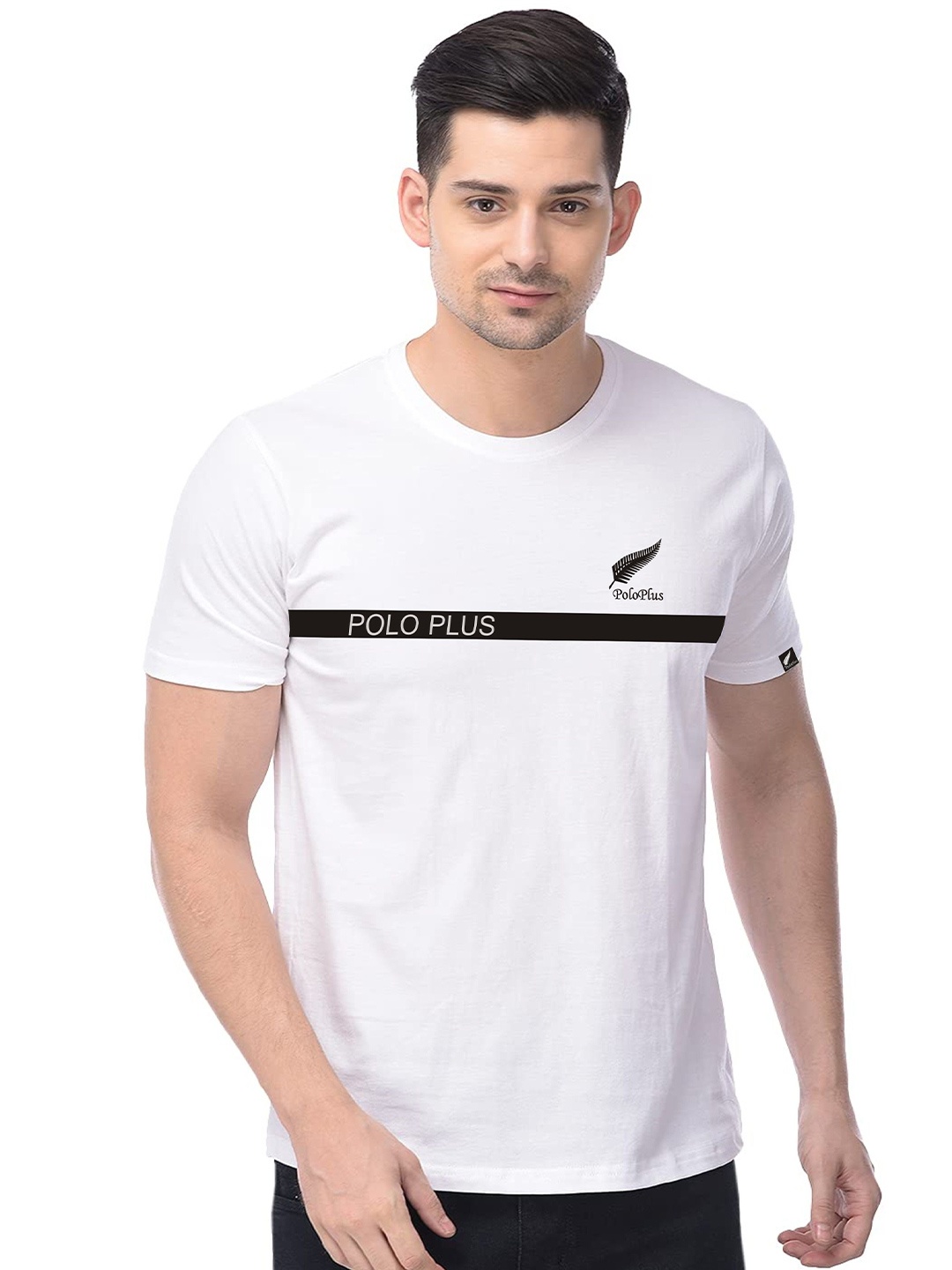 

Polo Plus Bio Finish Round Neck T-shirt, White