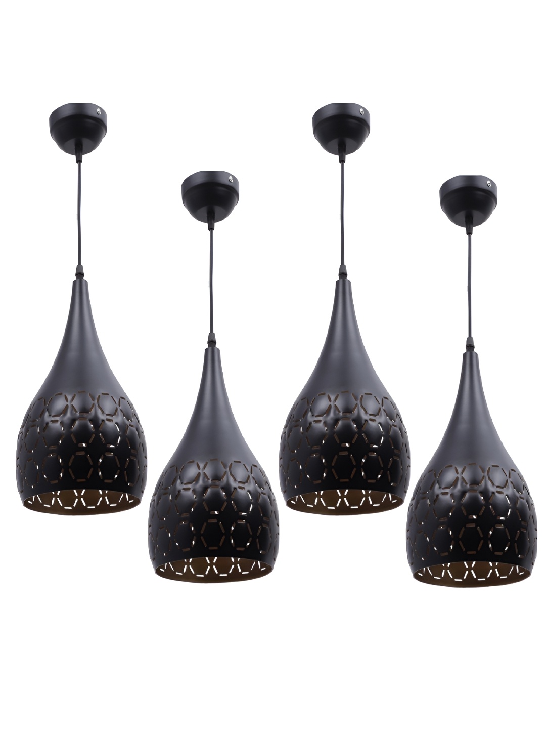 

ELIANTE Black 4 Pieces Contemporary Ceiling Lamp
