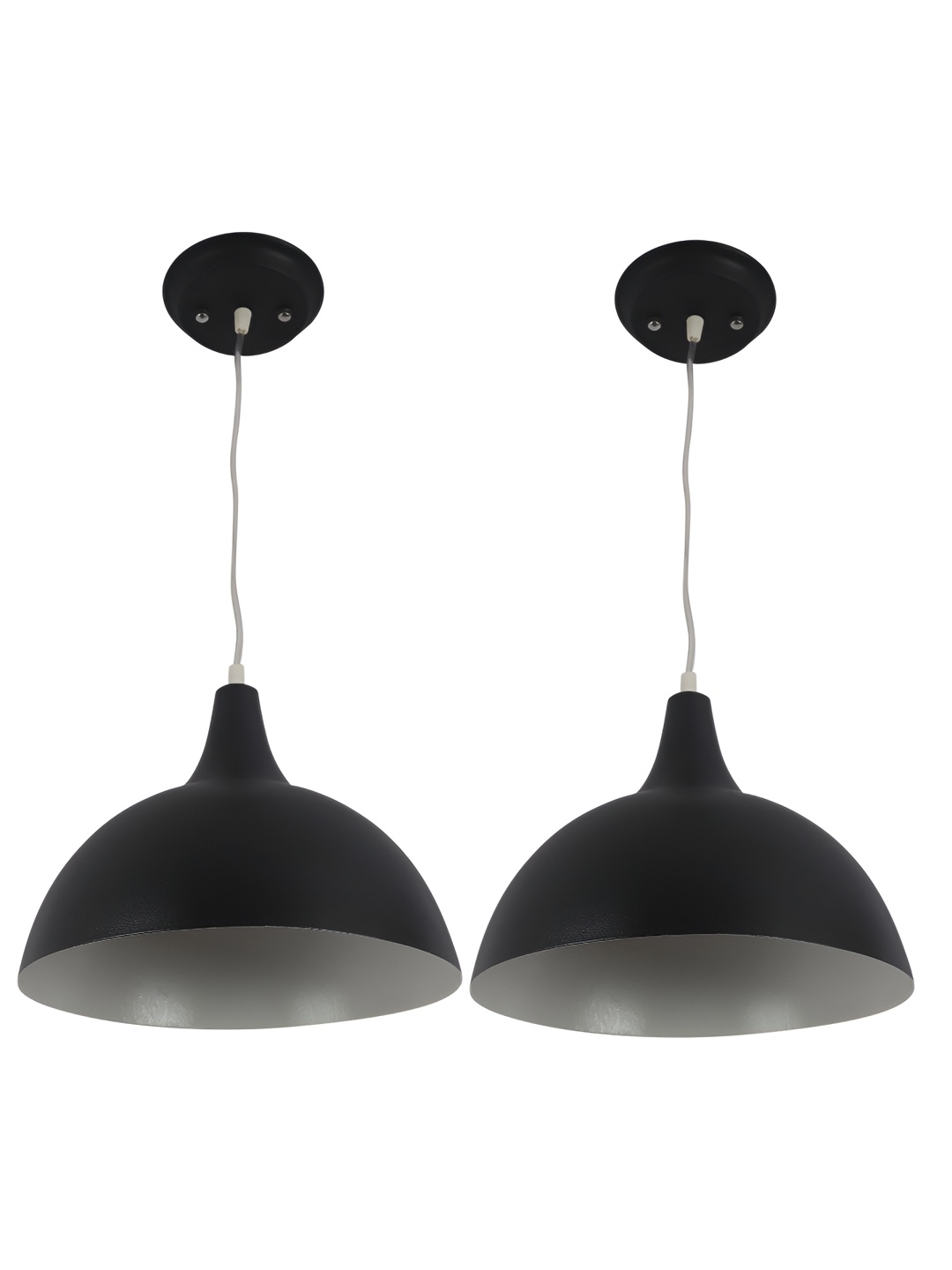 

ELIANTE Black 2 Pieces Frustum Metal Self Assembly Contemporary Ceiling Lamp