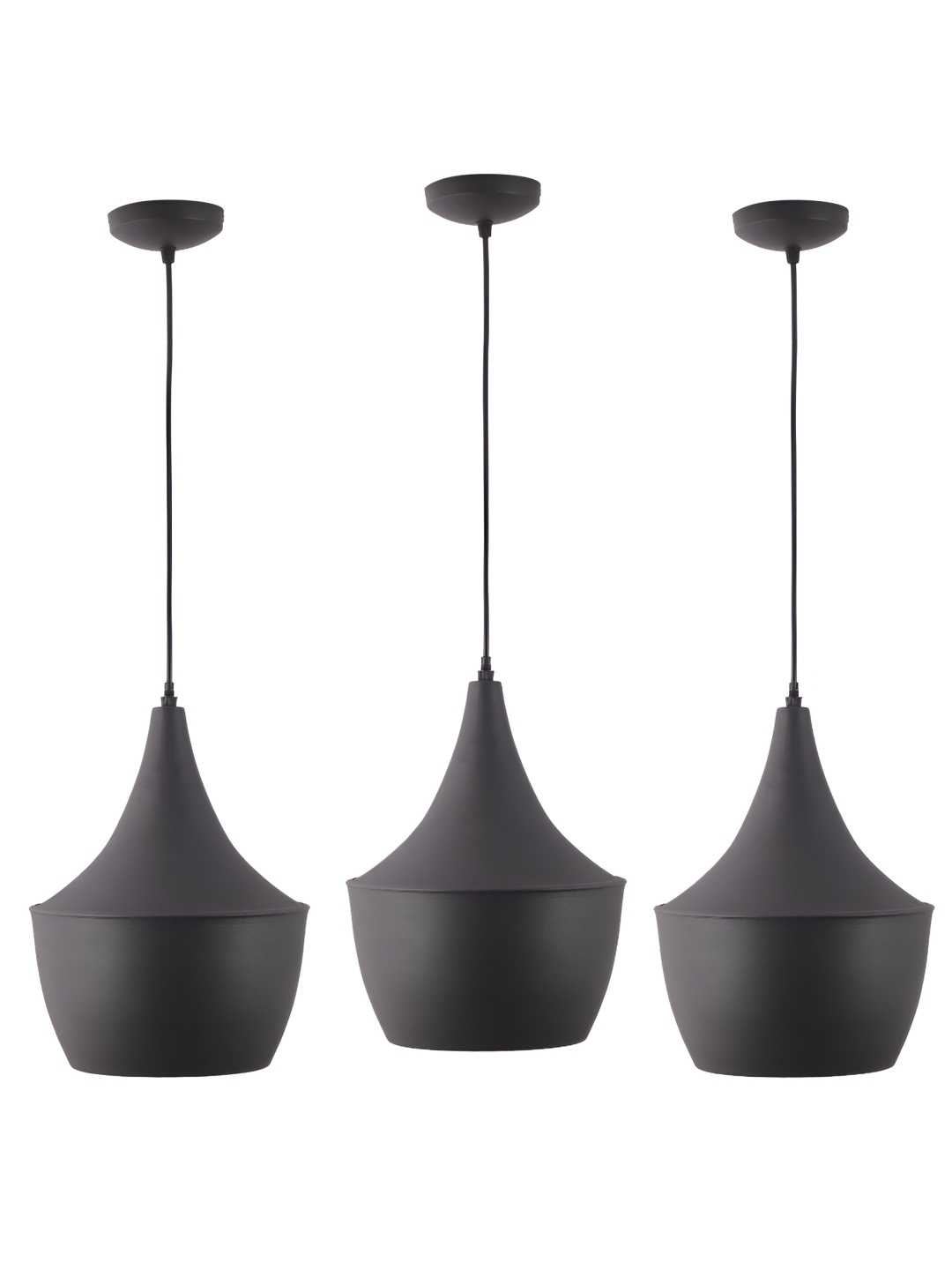 

ELIANTE Black3 Pcs Contemporary Ceiling Lamps, Black