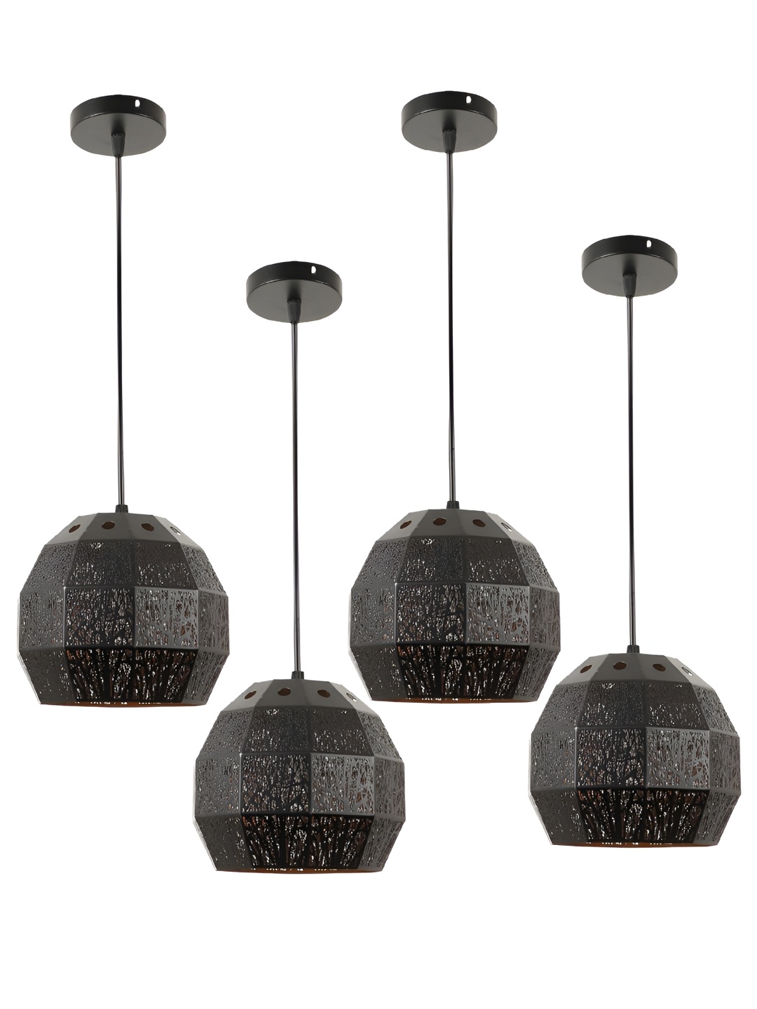 

ELIANTE Black 4 Pieces Contemporary Ceiling Lamp