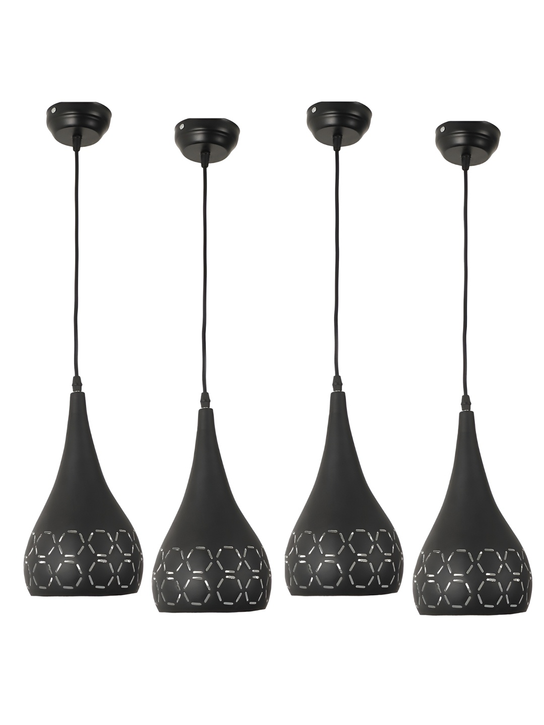 

ELIANTE Black 4 Pieces Contemporary Ceiling Lamp