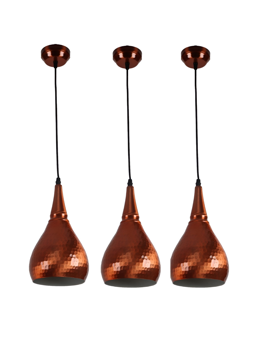 

ELIANTE Copper Toned 3 Pieces Contemporary Ceiling Lamp