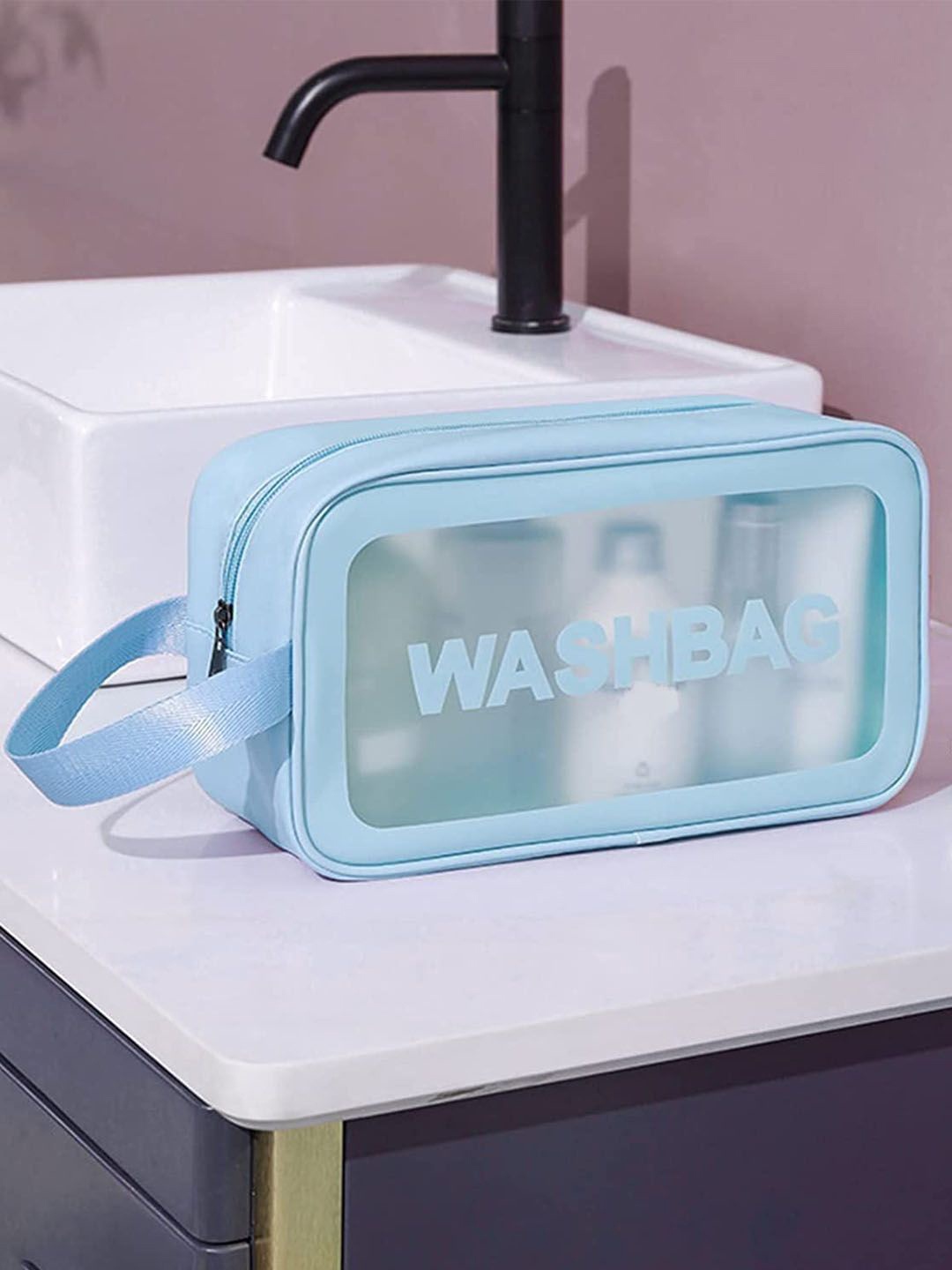 

Queue Waterproof Pouch Travel Accessory, Blue