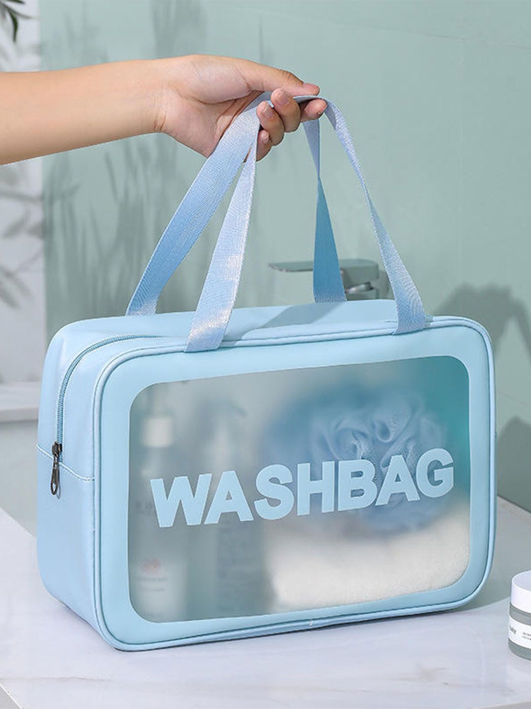 

Queue Waterproof Pouch Travel Accessory, Blue
