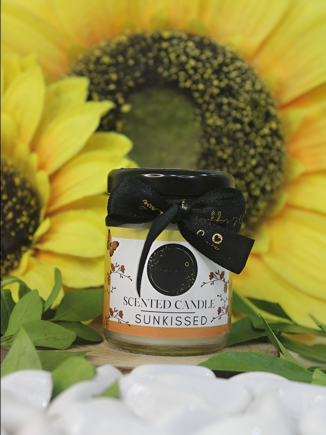 

Wrapped up Love Yellow Sunkissed Jar Candle