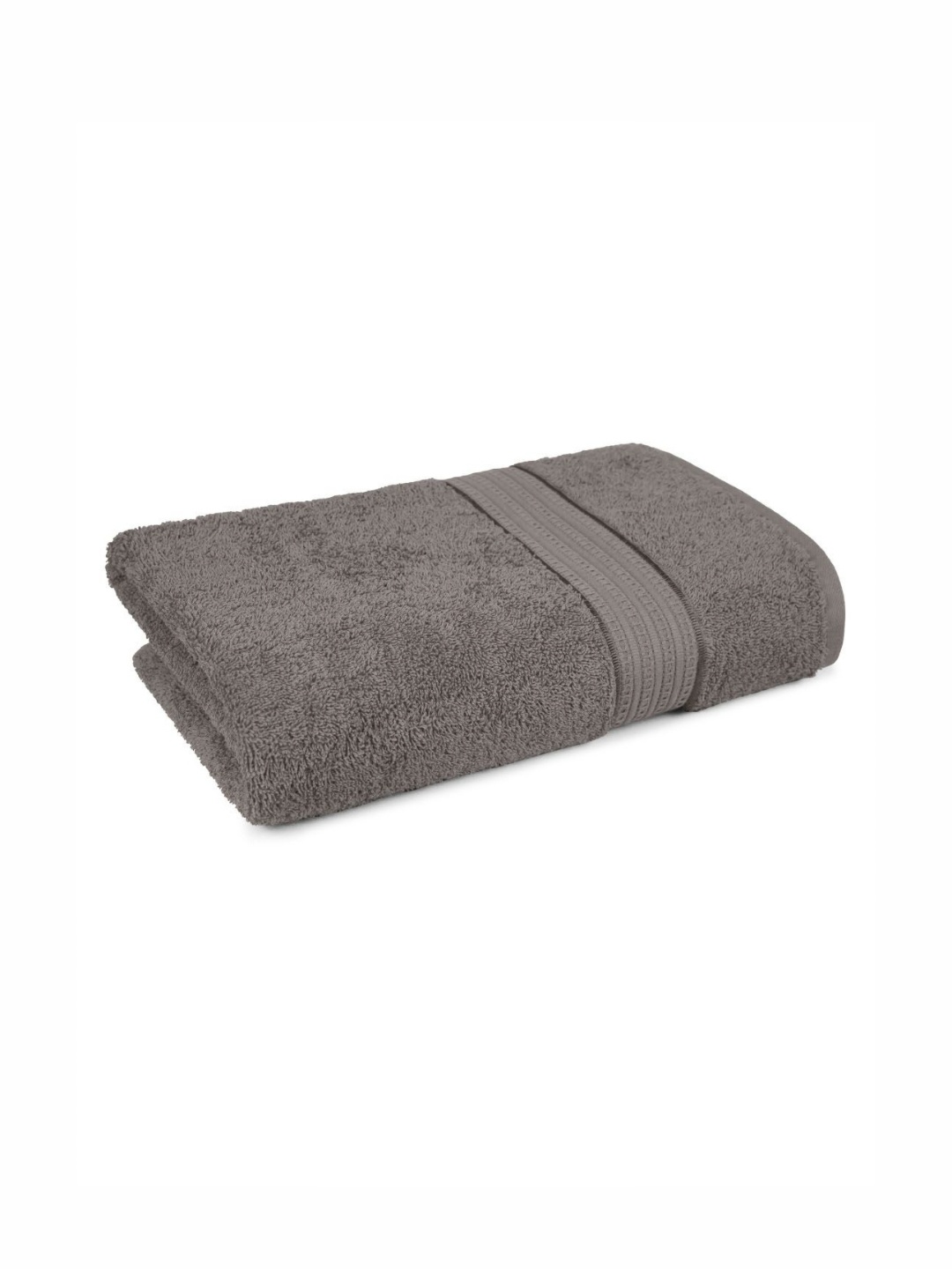 

MYTRIDENT Grey Cotton 450 GSM Bath Towel