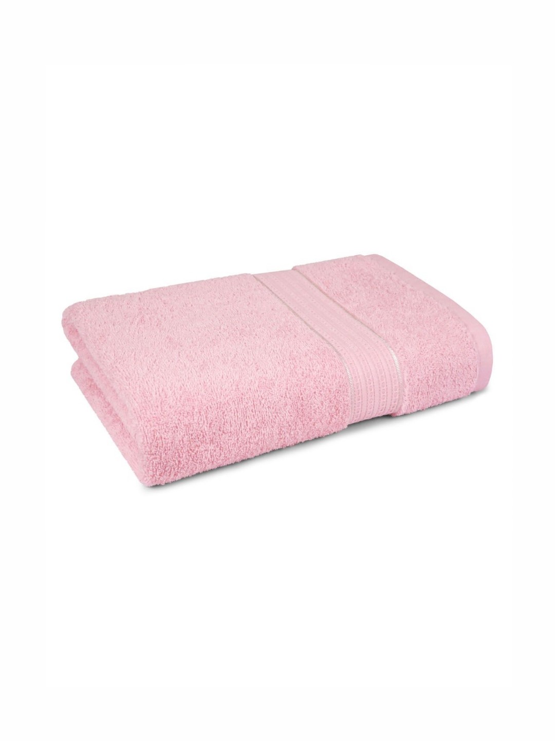 

MYTRIDENT Pink Cotton 450 GSM Bath Towel