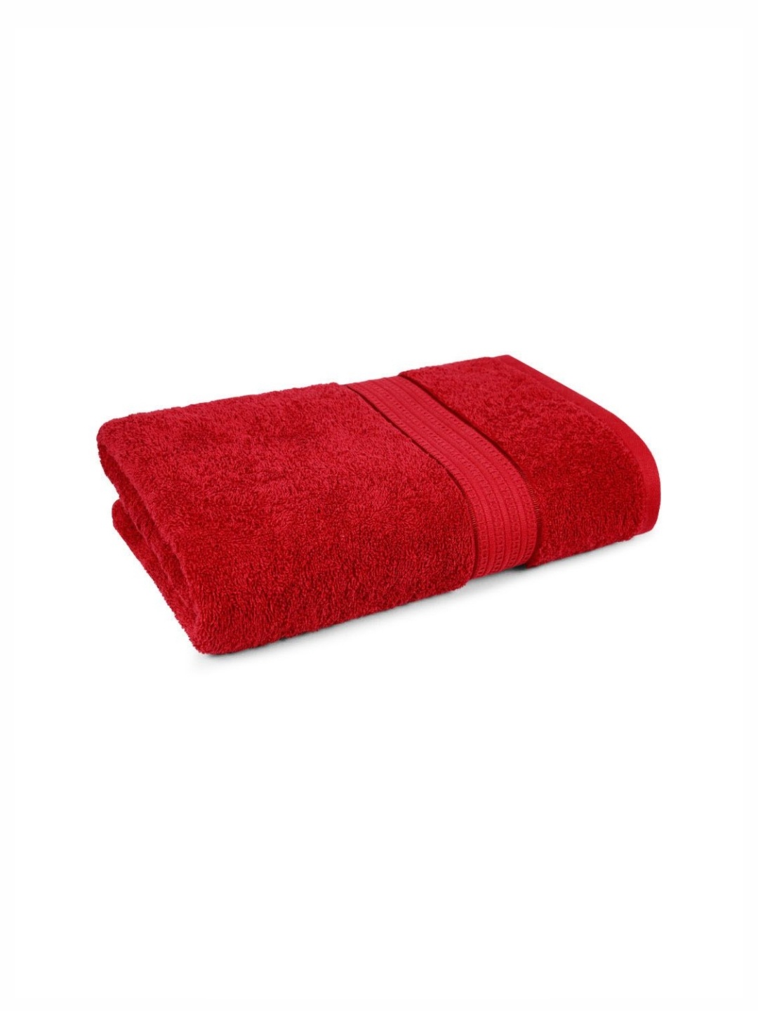 

MYTRIDENT Red 1 Cotton 450 GSM Bath Towel