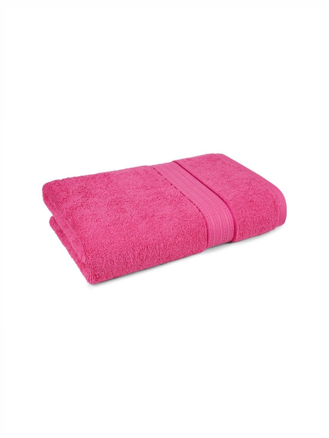 

MYTRIDENT Pink Cotton 450 GSM Bath Towel