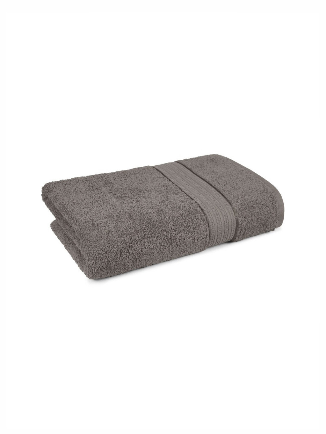 

MYTRIDENT Grey Cotton 450 GSM Bath Towel