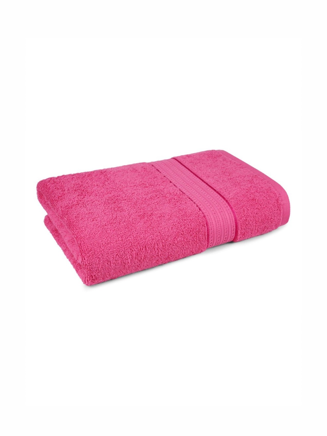 

MYTRIDENT Pink Cotton 450 GSM Bath Towel