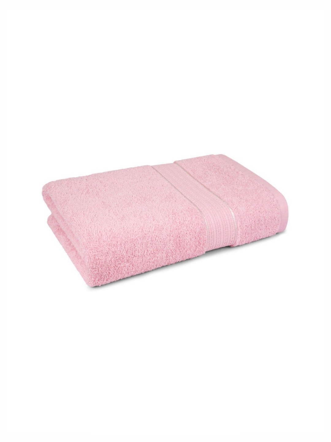 

MYTRIDENT Pink Cotton 450 GSM Bath Towel