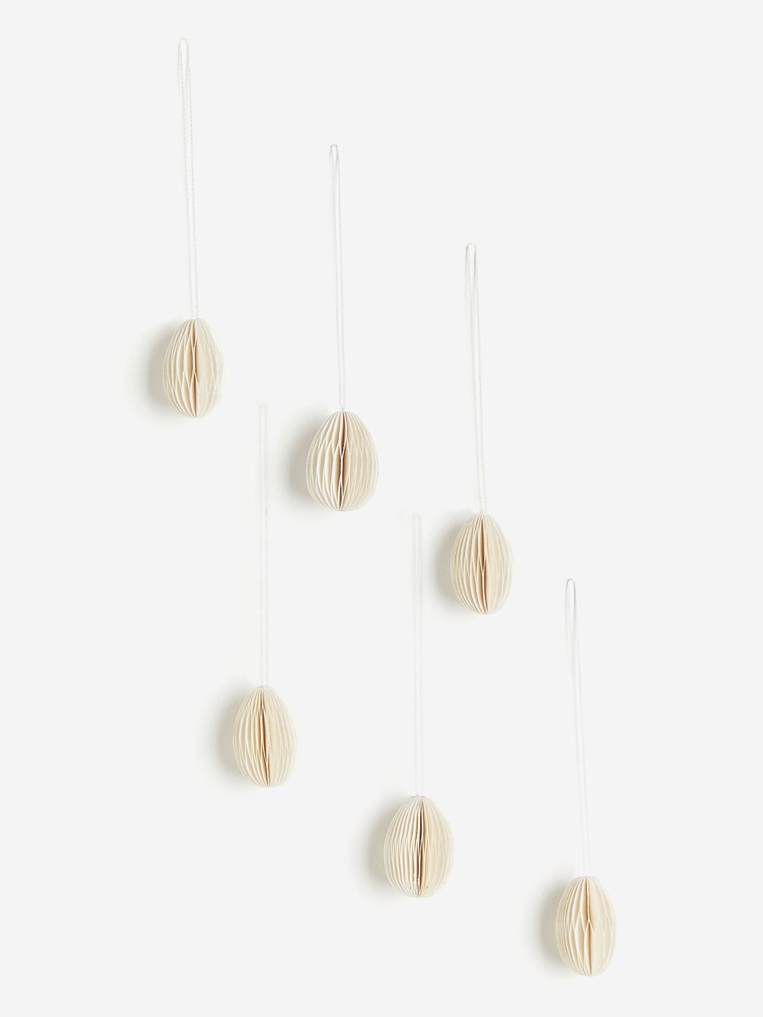 

H&M White 6-Pack Easter Decorations