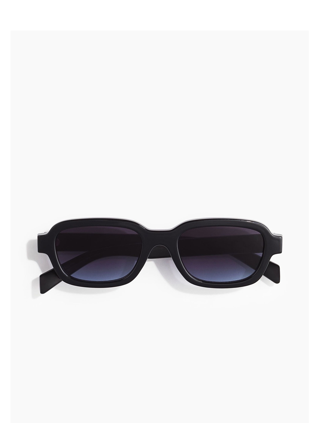 

H&M Men Oval Sunglasses, Black