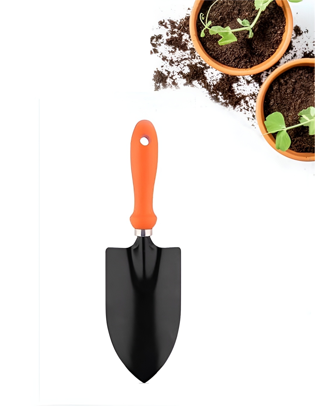 

Cinagro Orange & Black Metal Hand Trowel