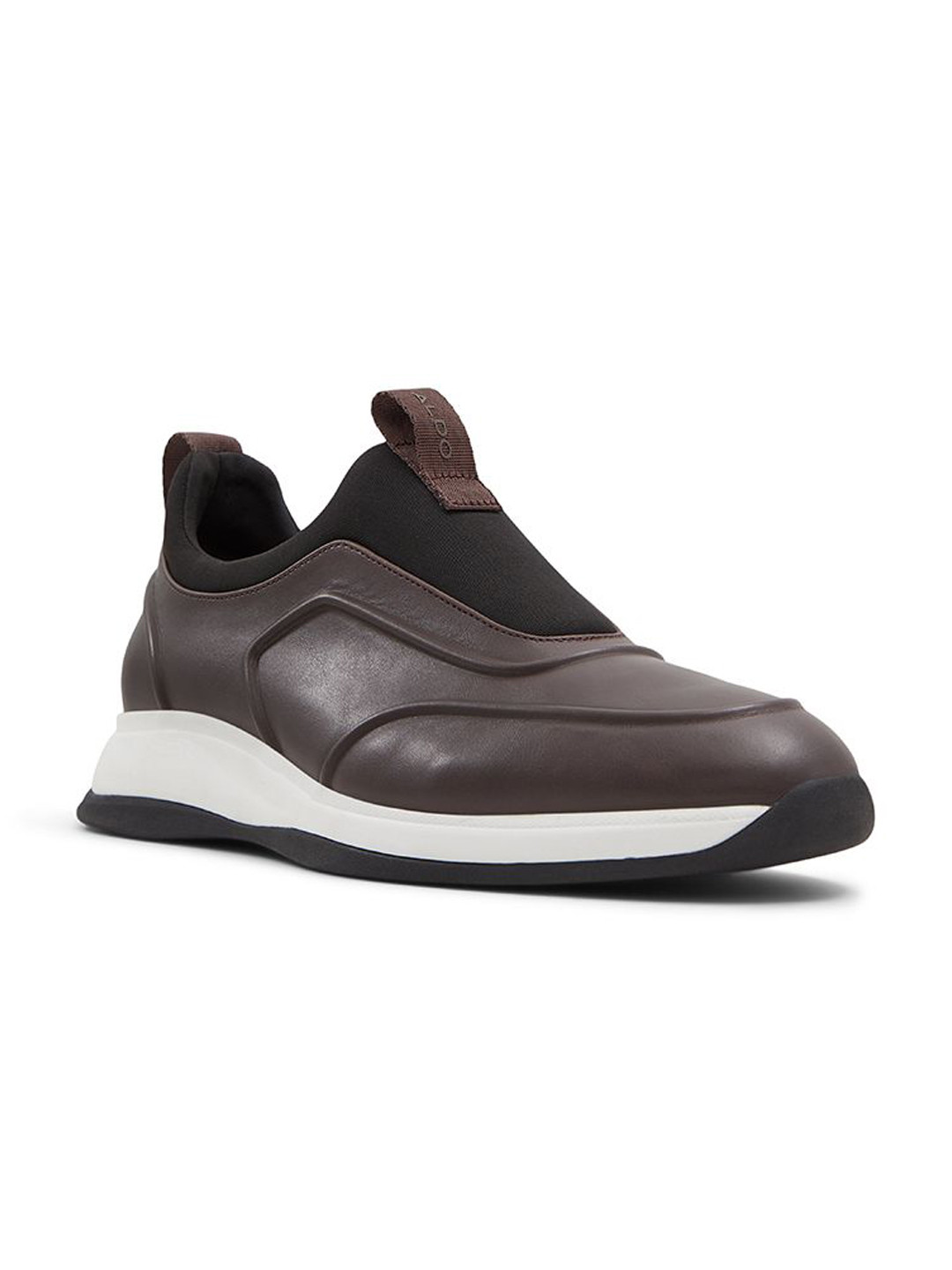 

ALDO Men Olio Round Toe Comfort Insole Slip-On Sneakers, Brown
