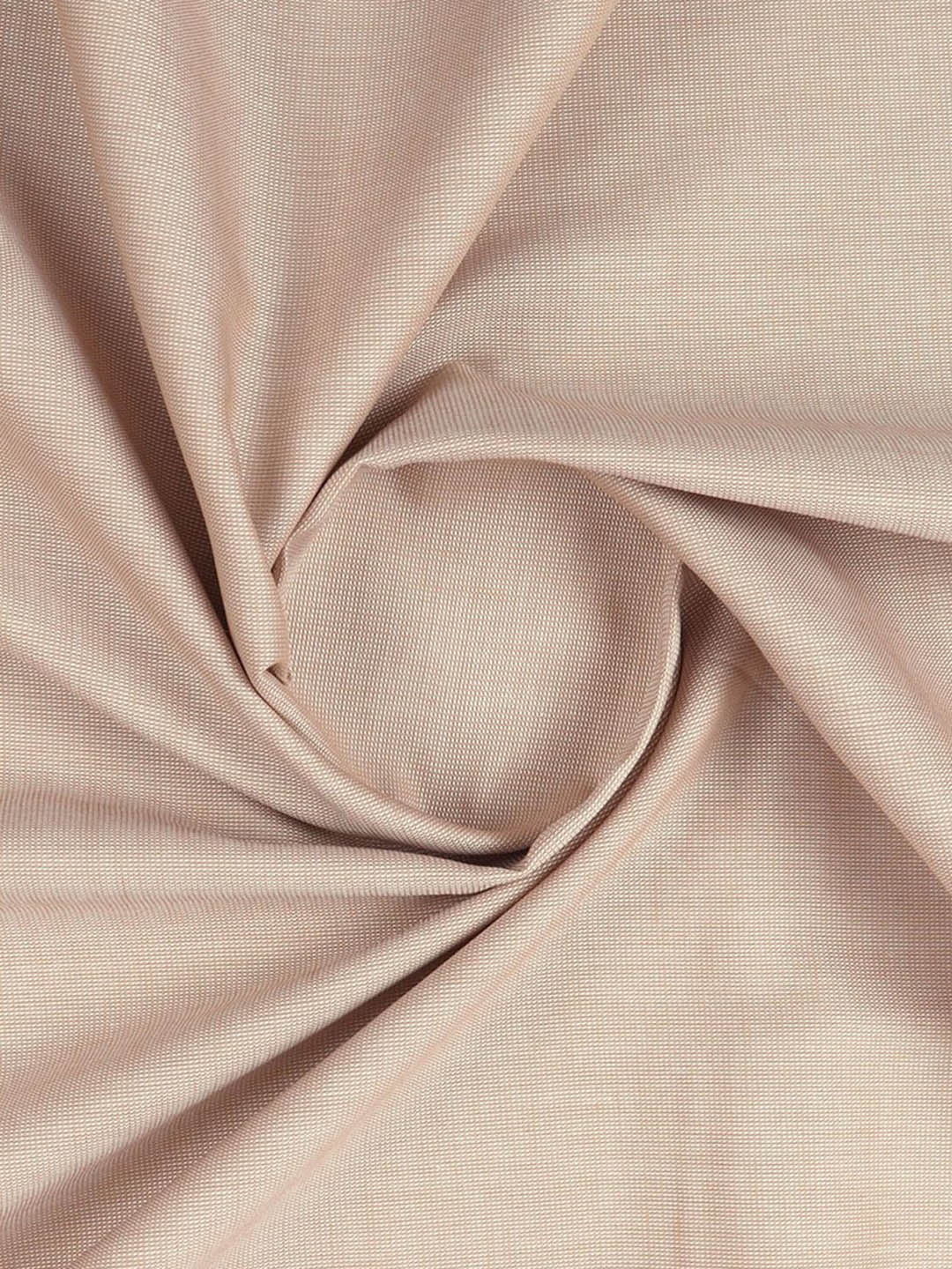 

Ramraj Cotton Shirt Unstitched Fabric, Peach