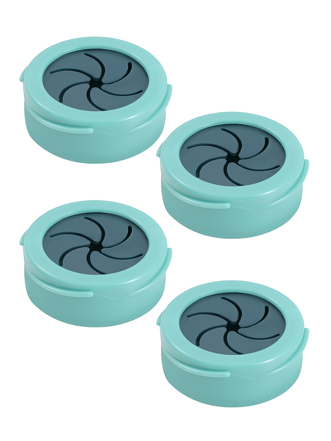 

P-Plus International Blue 4 Pieces Wall Mounted Towel Holder