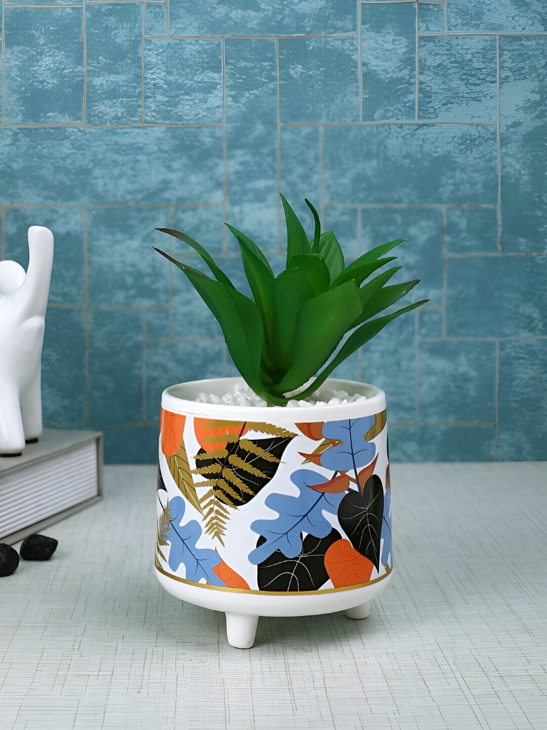 

TAYHAA Green Aloe Vera Artificial Plant With Pot