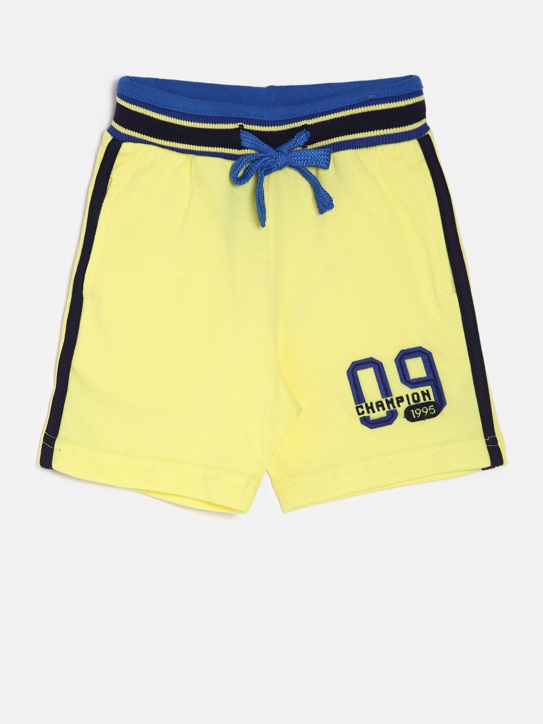 

Palm Tree Boys Yellow Solid Regular Fit Shorts