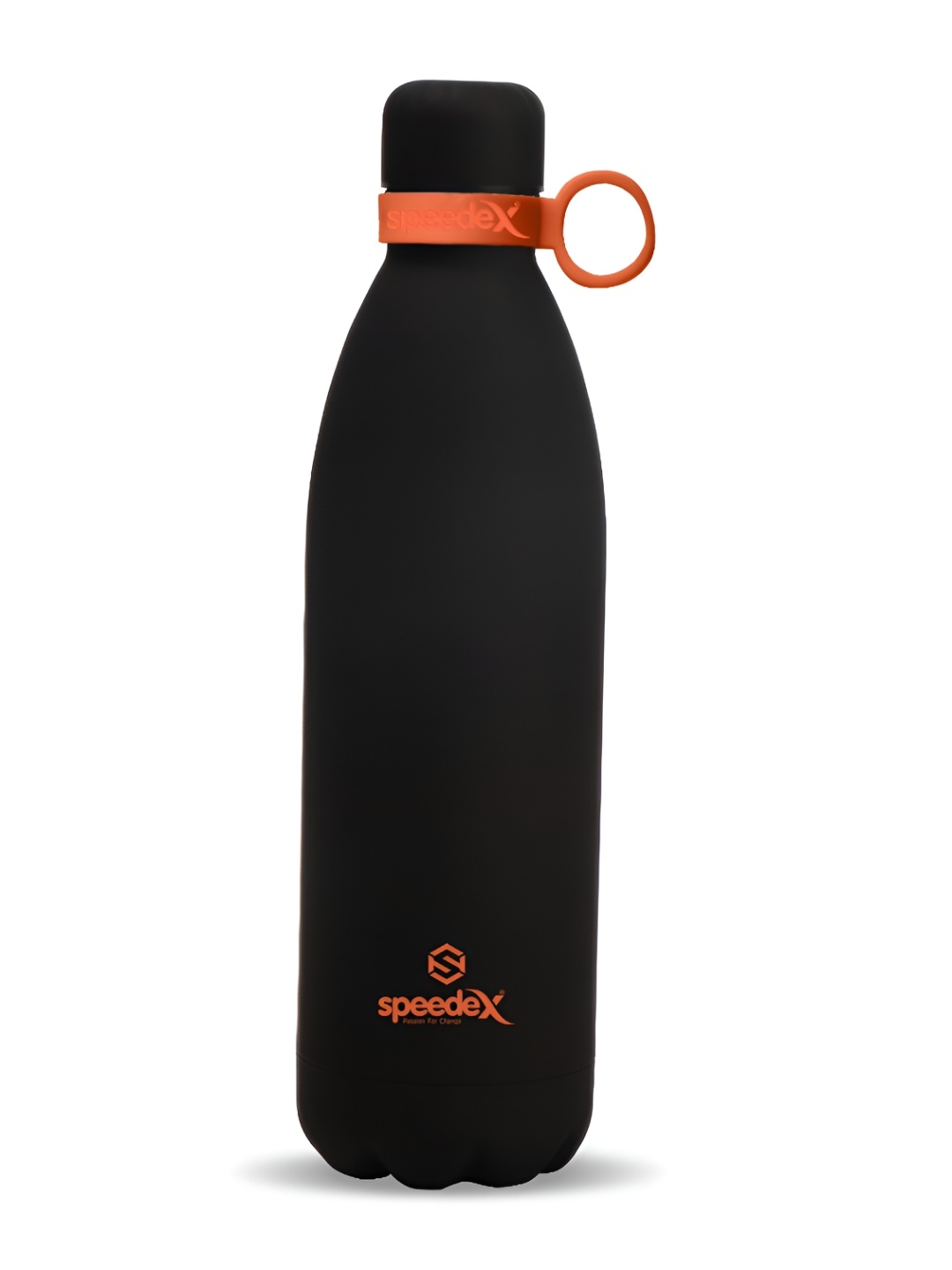 

Speedex Black & Orange Stainless Steel Double Wall Vacuum Water Bottle 1 Ltr