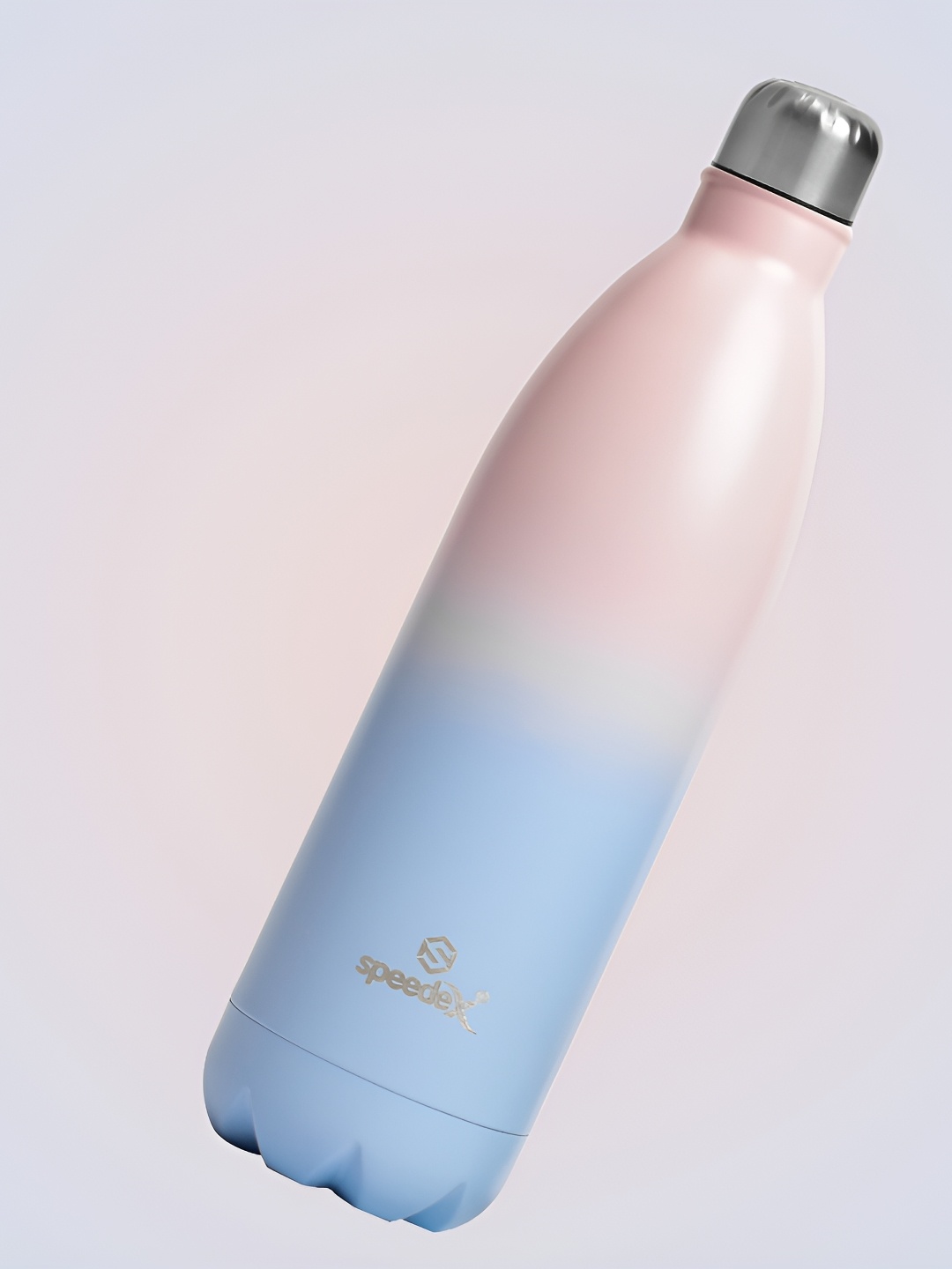 

Speedex Pink & Blue Stainless Steel Solid Double Wall Vacuum Water Bottle 750ml